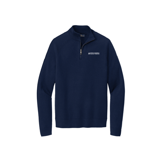 MDLF Cotton Stretch 1/4-Zip Sweater